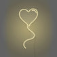 Heart Shapped Balloon LED Neon Sign