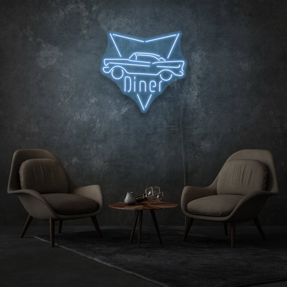 Road Diner Neon Led Sign