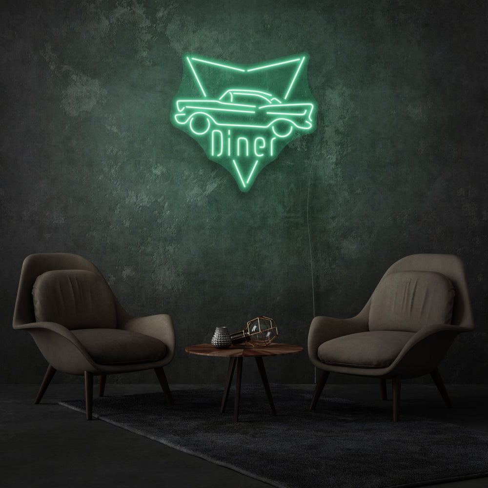 Road Diner Neon Led Sign