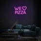 We Love Pizza LED Neon Sign