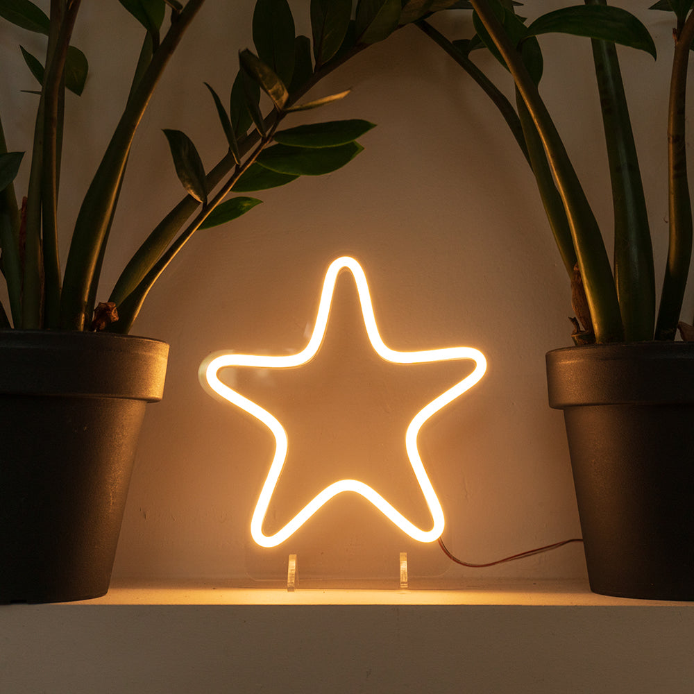Star LED Mini Neon Sign
