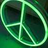 Peace Symbol LED Mini Neon Sign
