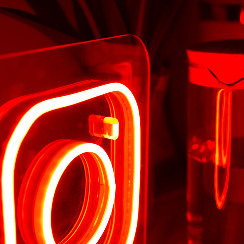 Instagram Logo Mini Neon LED Sign