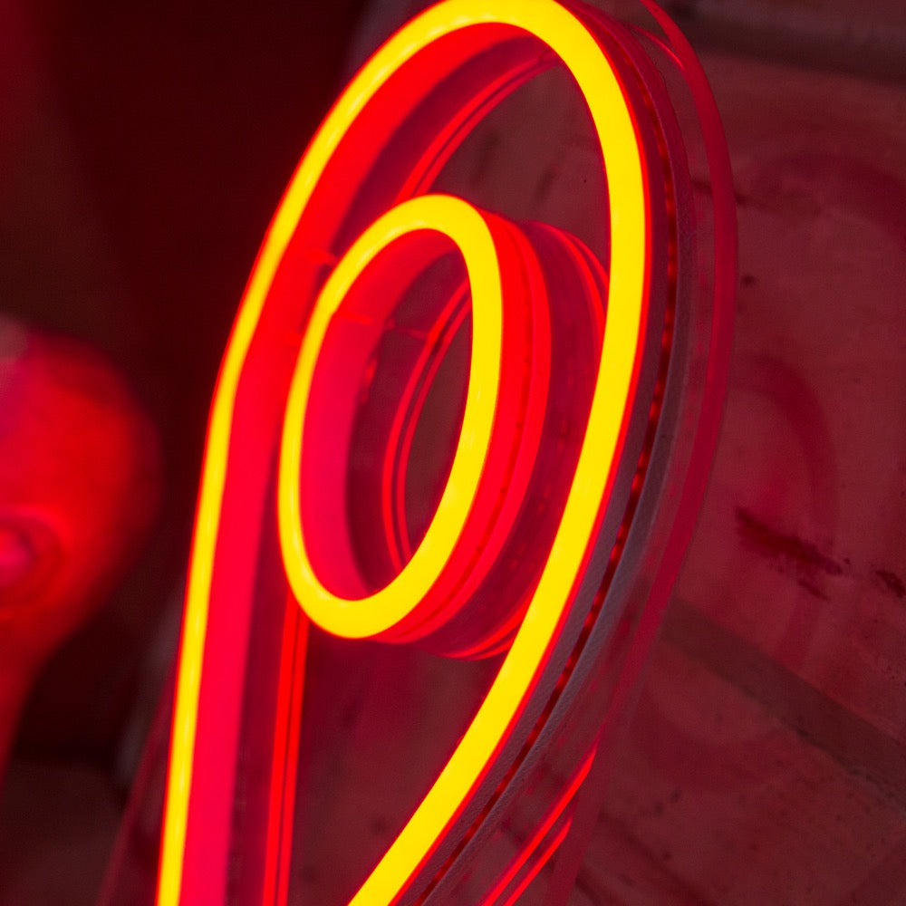 Point of Destination Mini Neon LED Sign