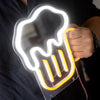Pint of Beer Mini Neon LED Sign