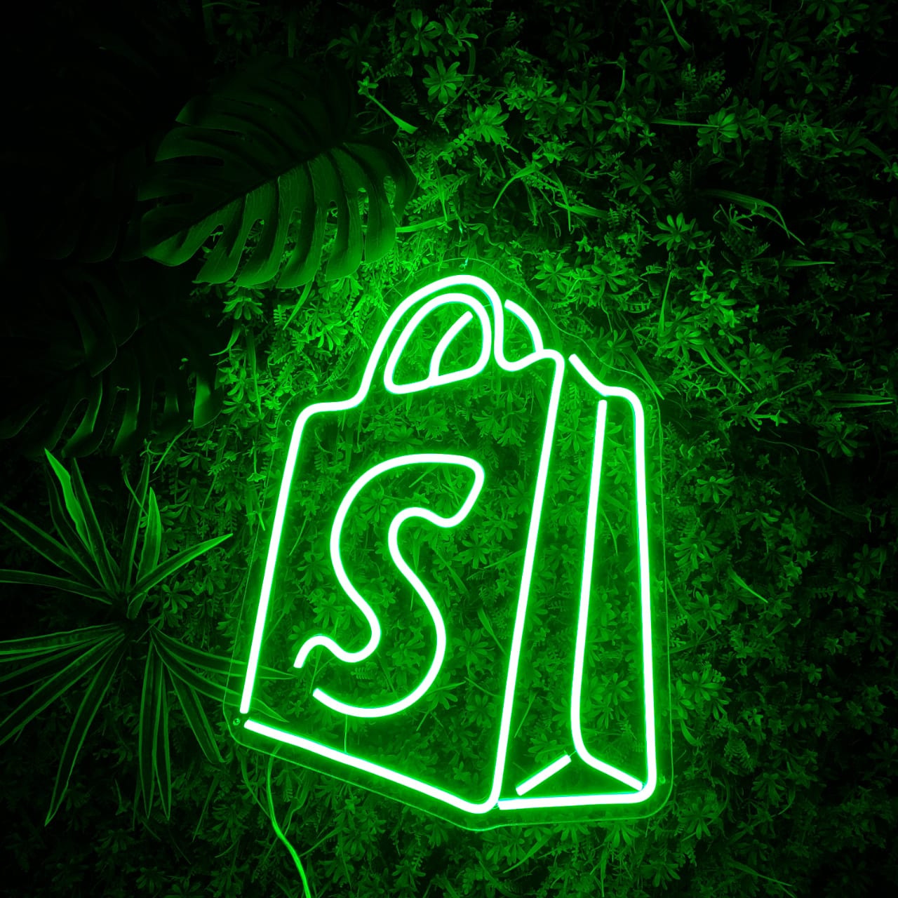 Shopify Logo LED Neon Sign