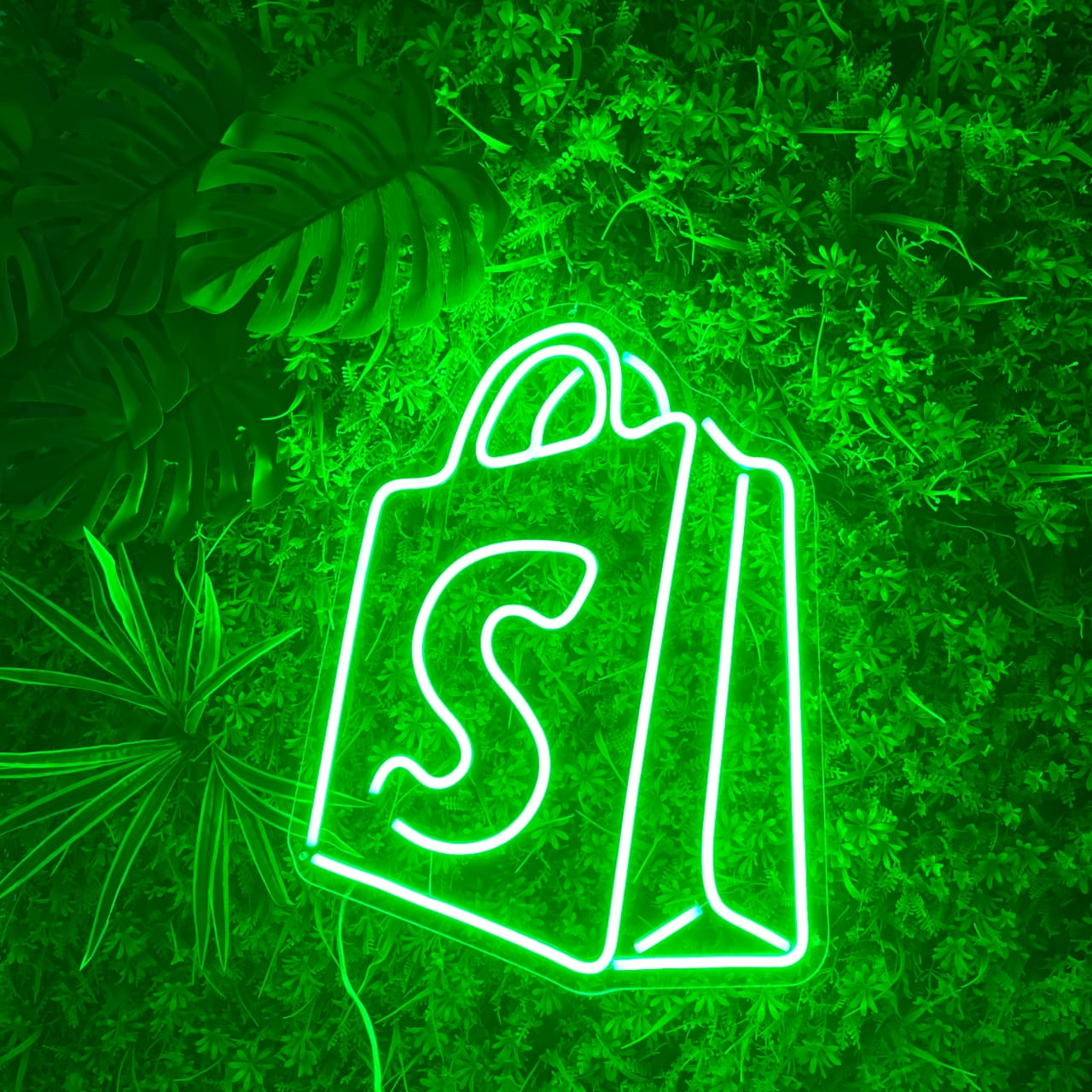 Shopify Logo LED Neon Sign