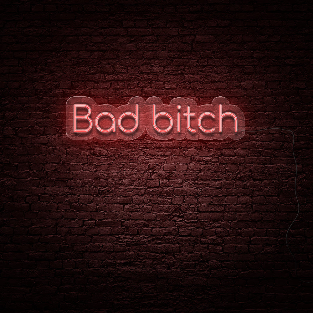 Bad Bitch LED Neon Sign