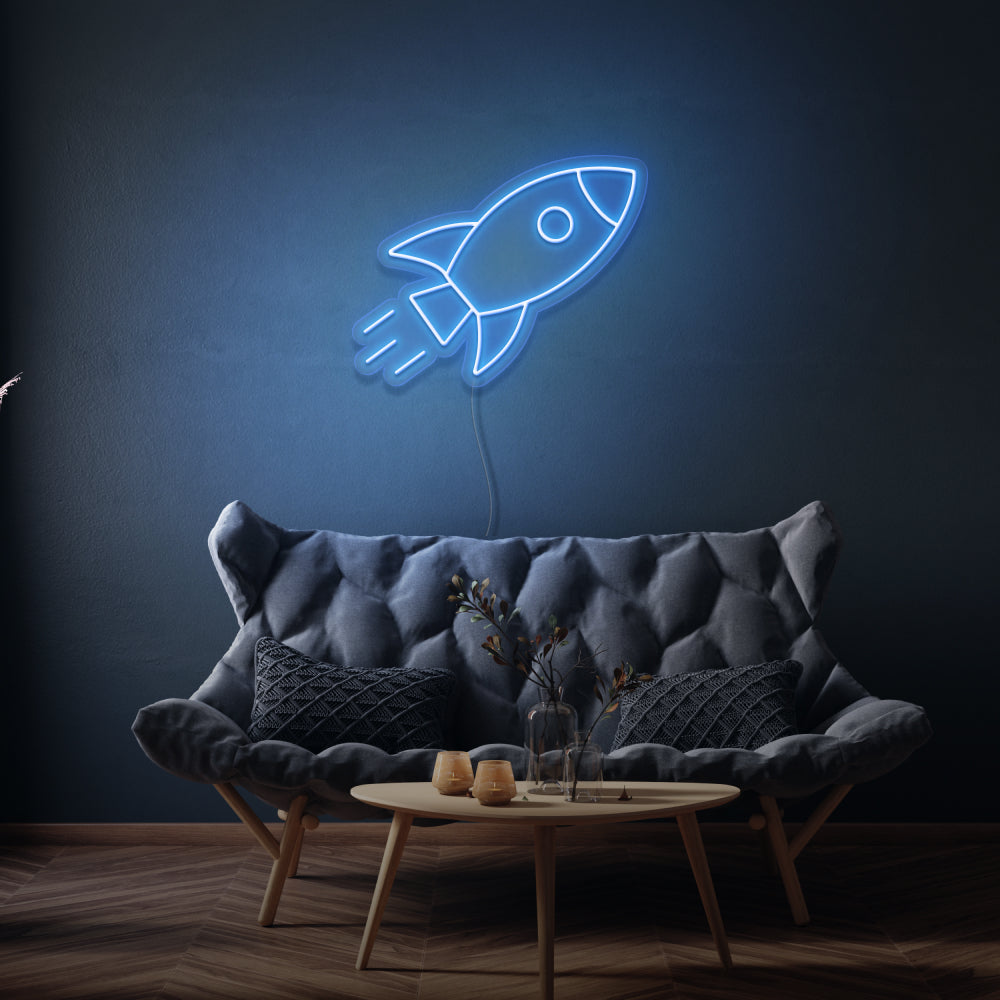 Rocket Neon Light
