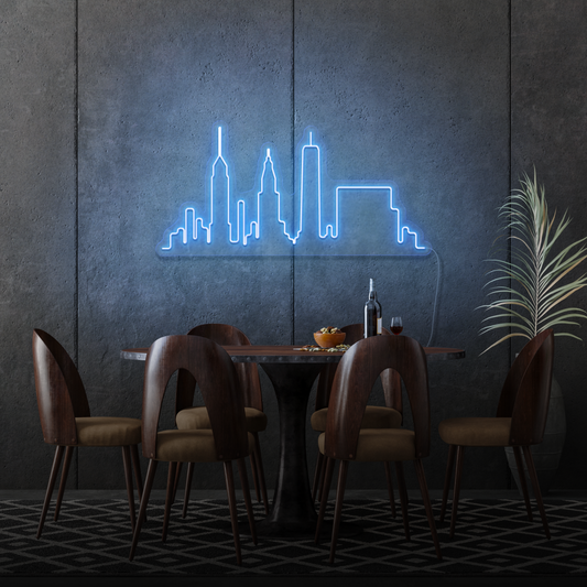 City LED Neon Sign