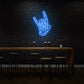 Devil's Horns LED Neon Sign