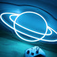 Saturn LED Neon Sign