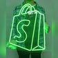Shopify Logo LED Neon Sign