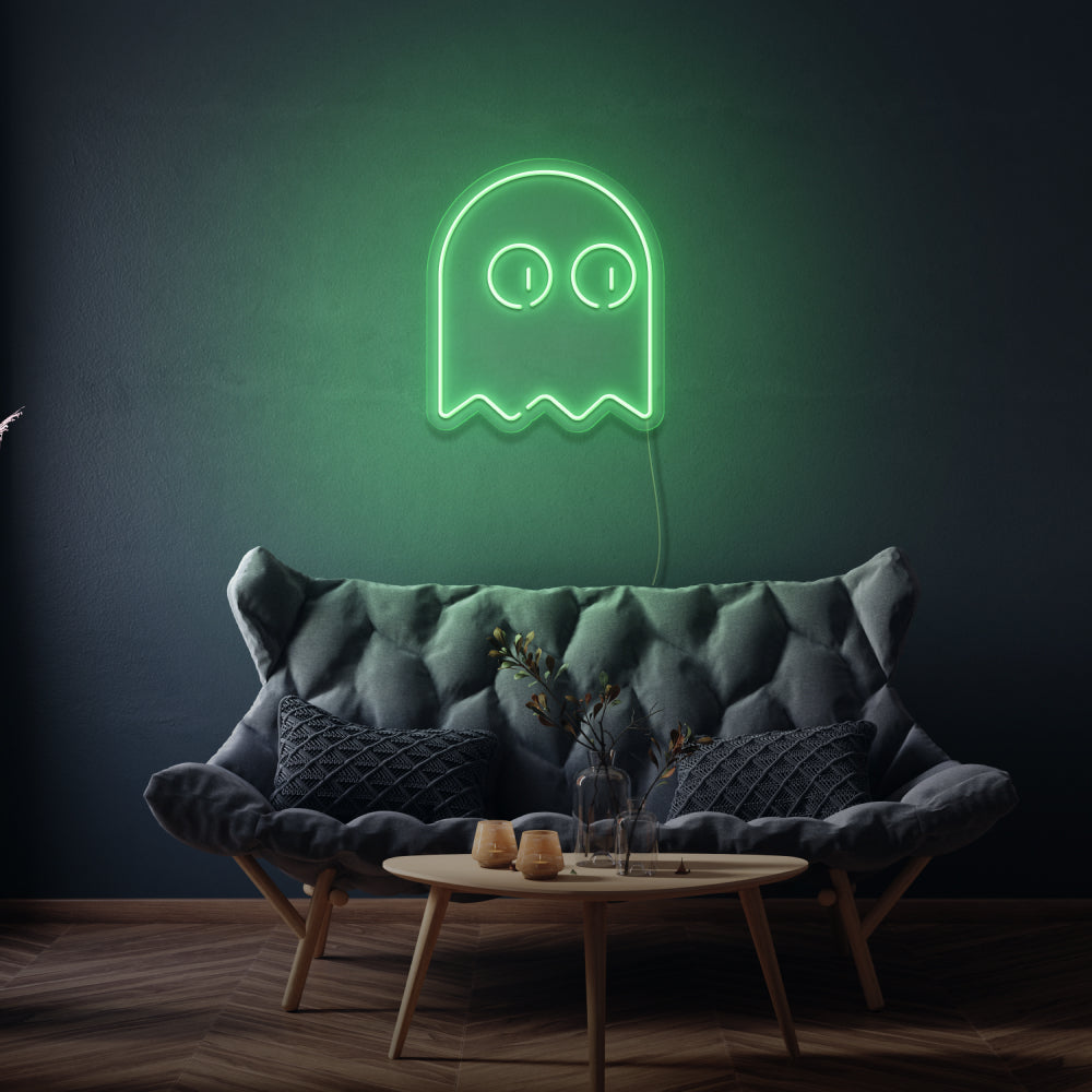 Cartoon Ghost Neon LED Sign