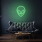 Alien Head LED Neon Sign