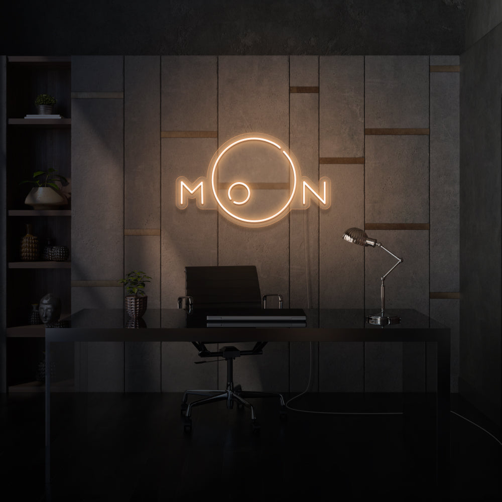 Moon Custom-made Neon Light For Room