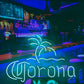 Corona Beer With Palm Tree LED Neon Sign
