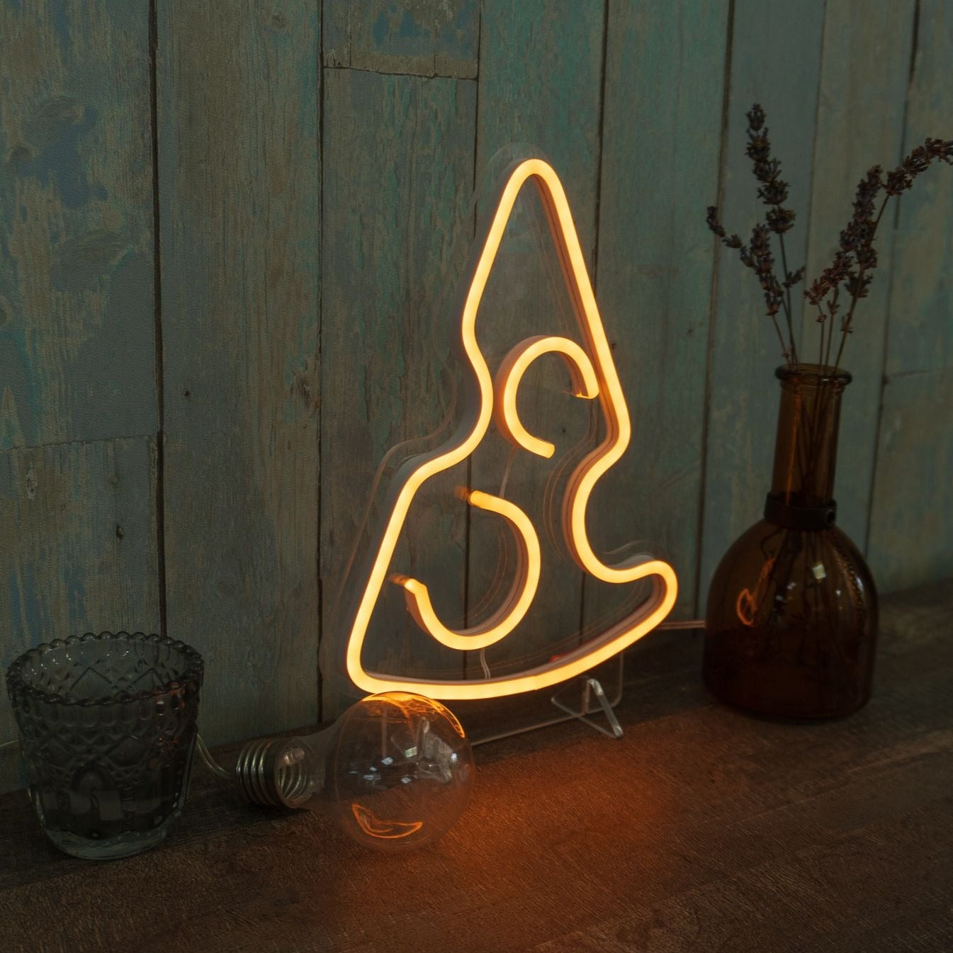 Piece Of Cheese LED Mini Neon Sign