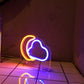Cloud&Moon Mini Neon LED Sign