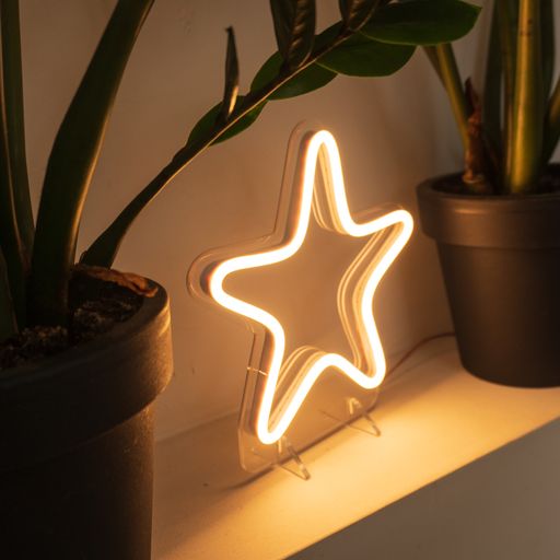 Star LED Mini Neon Sign