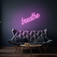 Breathe LED Neon Sign