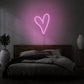 Neon Heart Light For Room