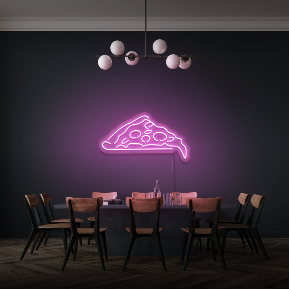 Pizza Slice LED Neon Sign