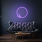 Moon And Stars Custom Neon Light