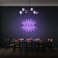 All-seeing Eye Neon Aesthetic Light