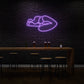 Smoking Lips LED Neon Sign