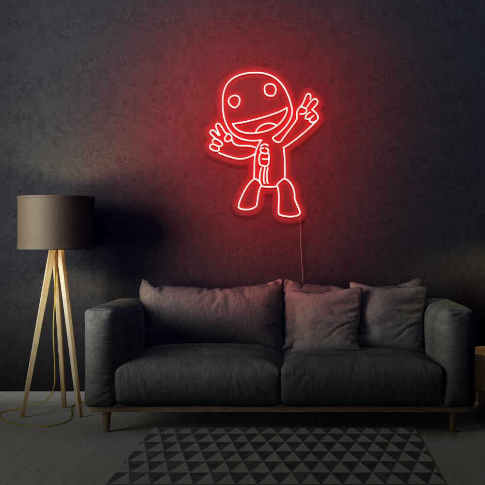 Silly Cartoon Neon Light For Room