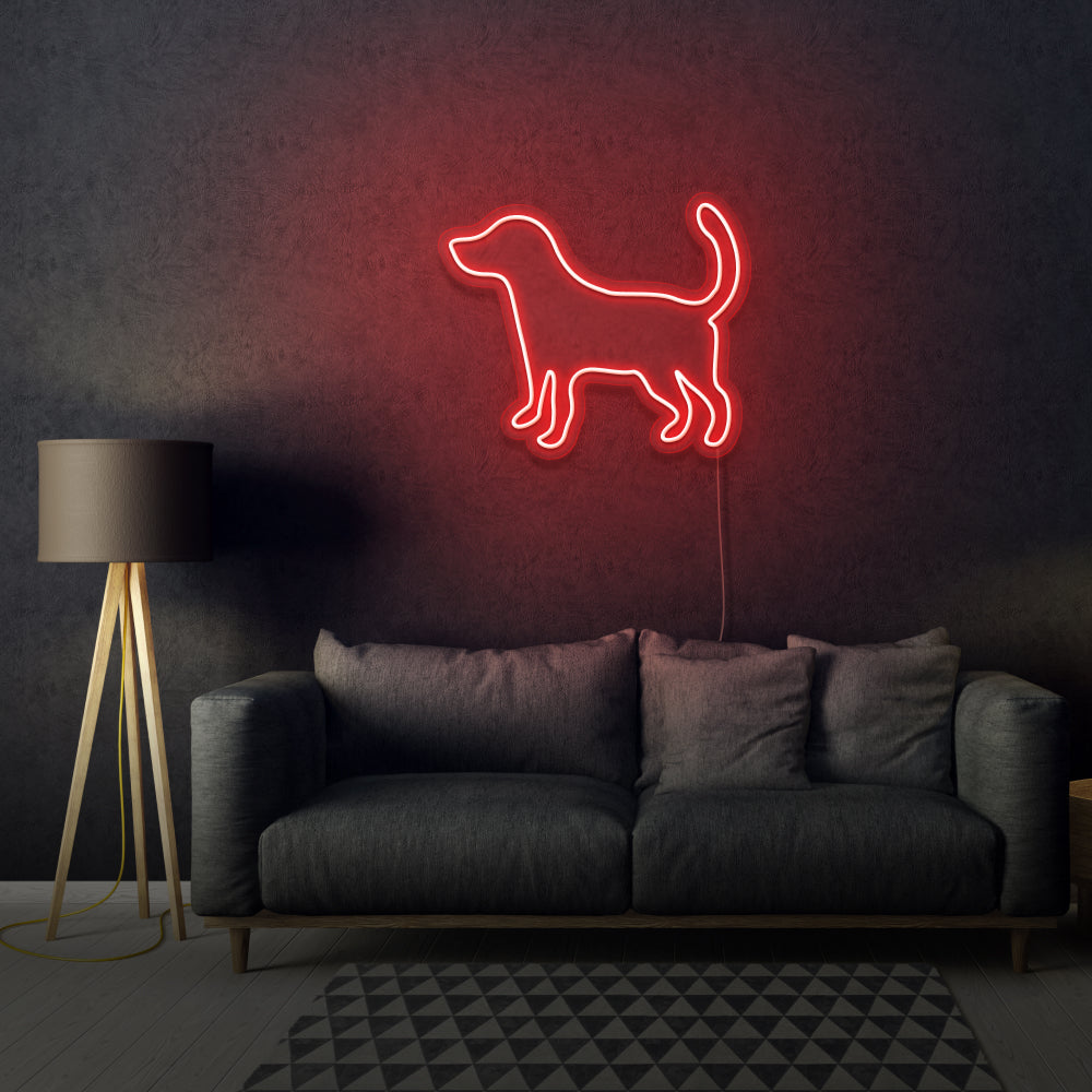 Dog Neon Light