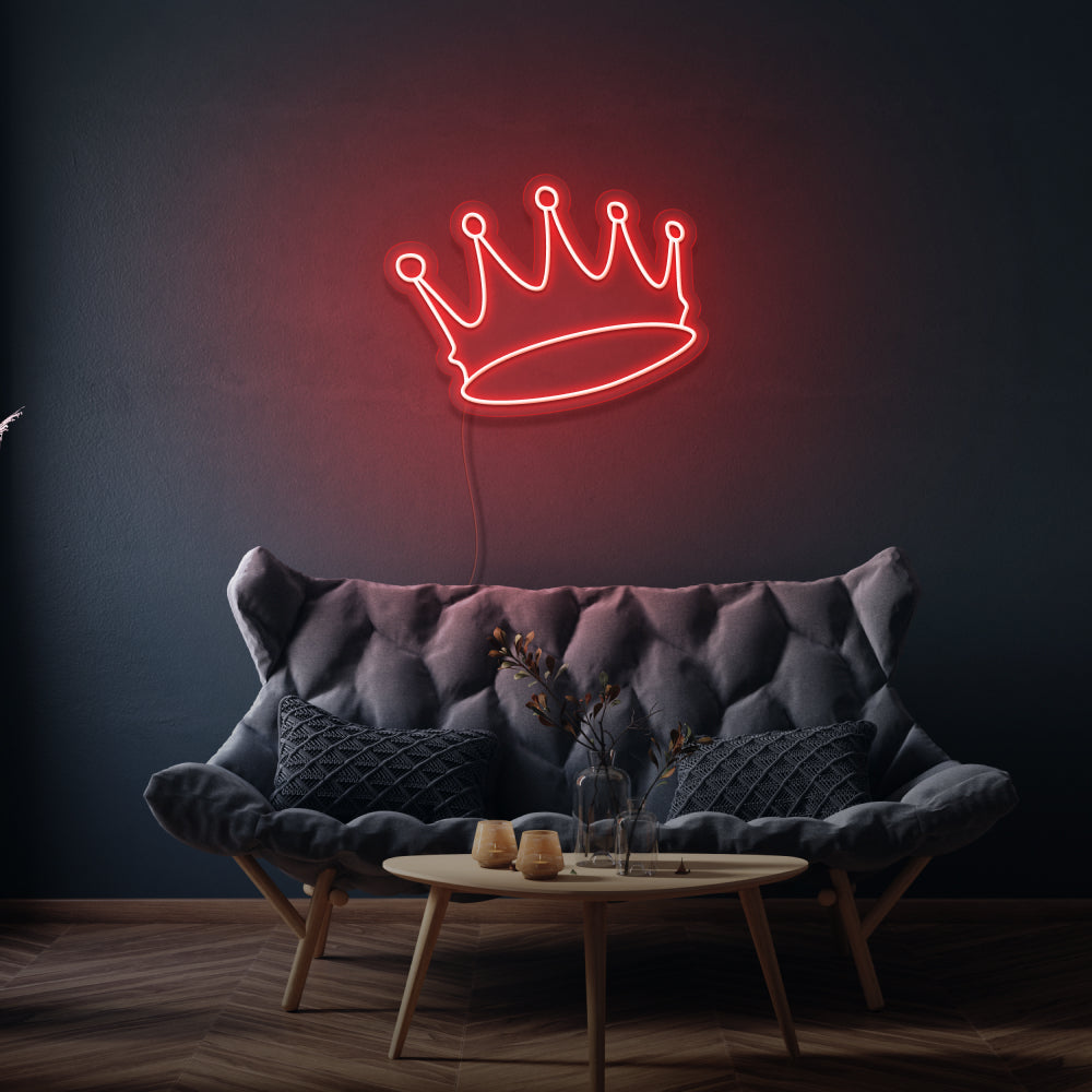 Crown LED Neon Sign