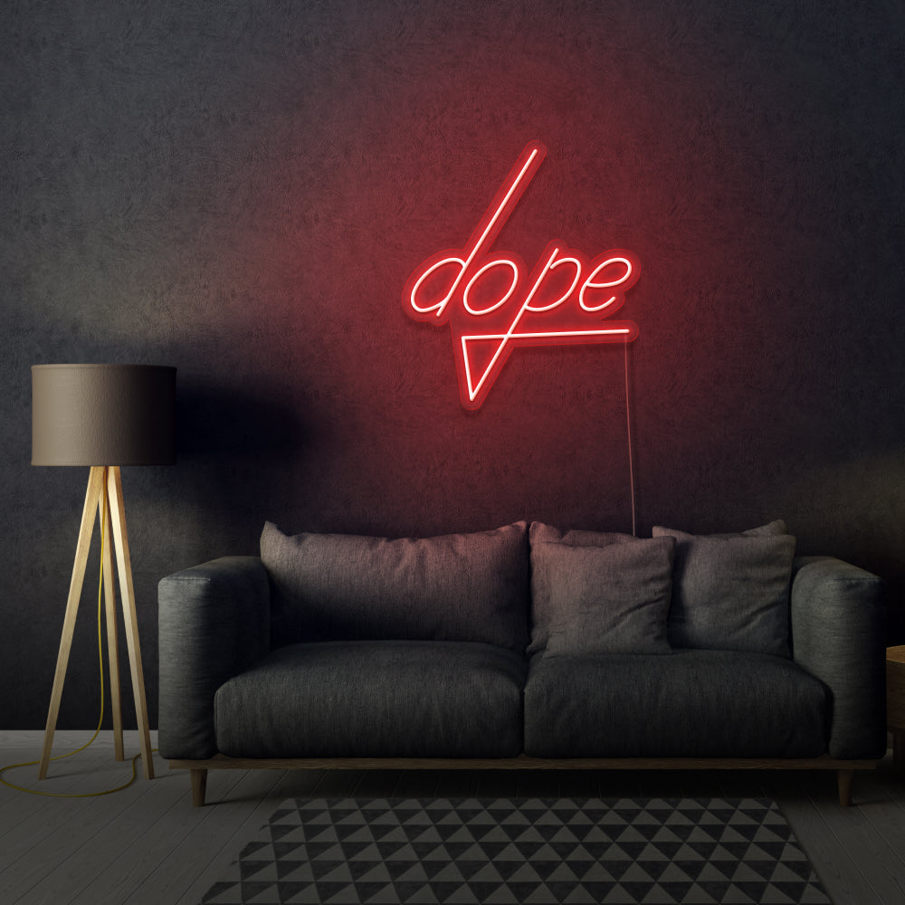Dope Neon LED Light Writing