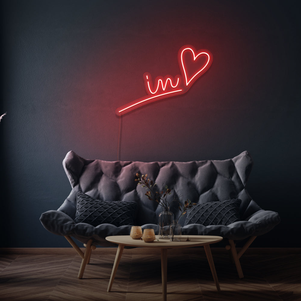 In Love LED Neon Sign