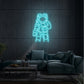 Astronaut LED Neon Sign