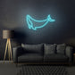 Neon Whale LED Light