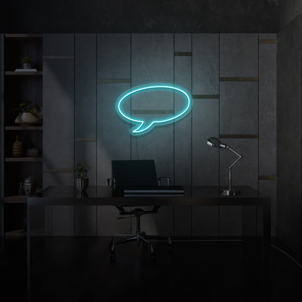 Neon Speech Bubble LED Lighting