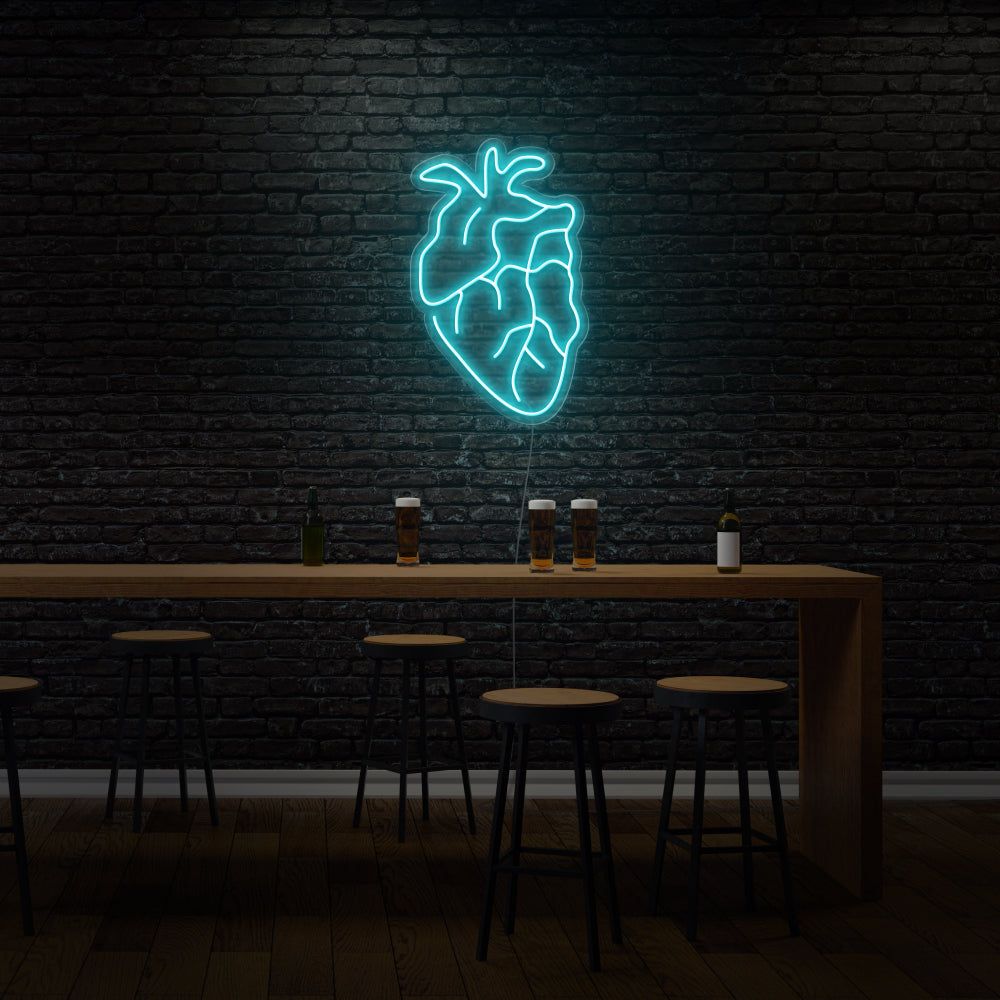 Realistic Heart LED Neon Sign