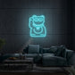 Waving Cat LED Neon Sign