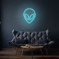 Alien Head LED Neon Sign
