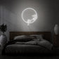 Dachshund on the Moon LED Neon Sign