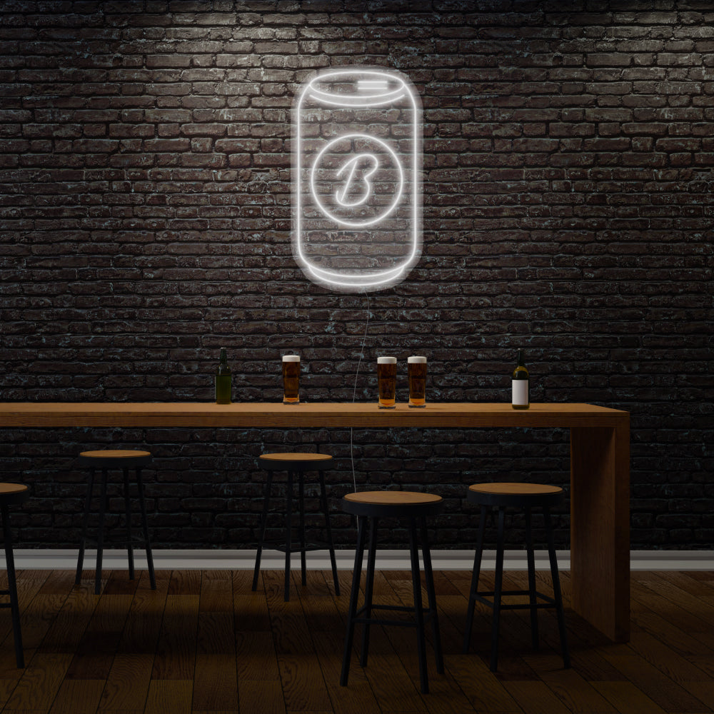 Can Of Beer LED Neon Sign