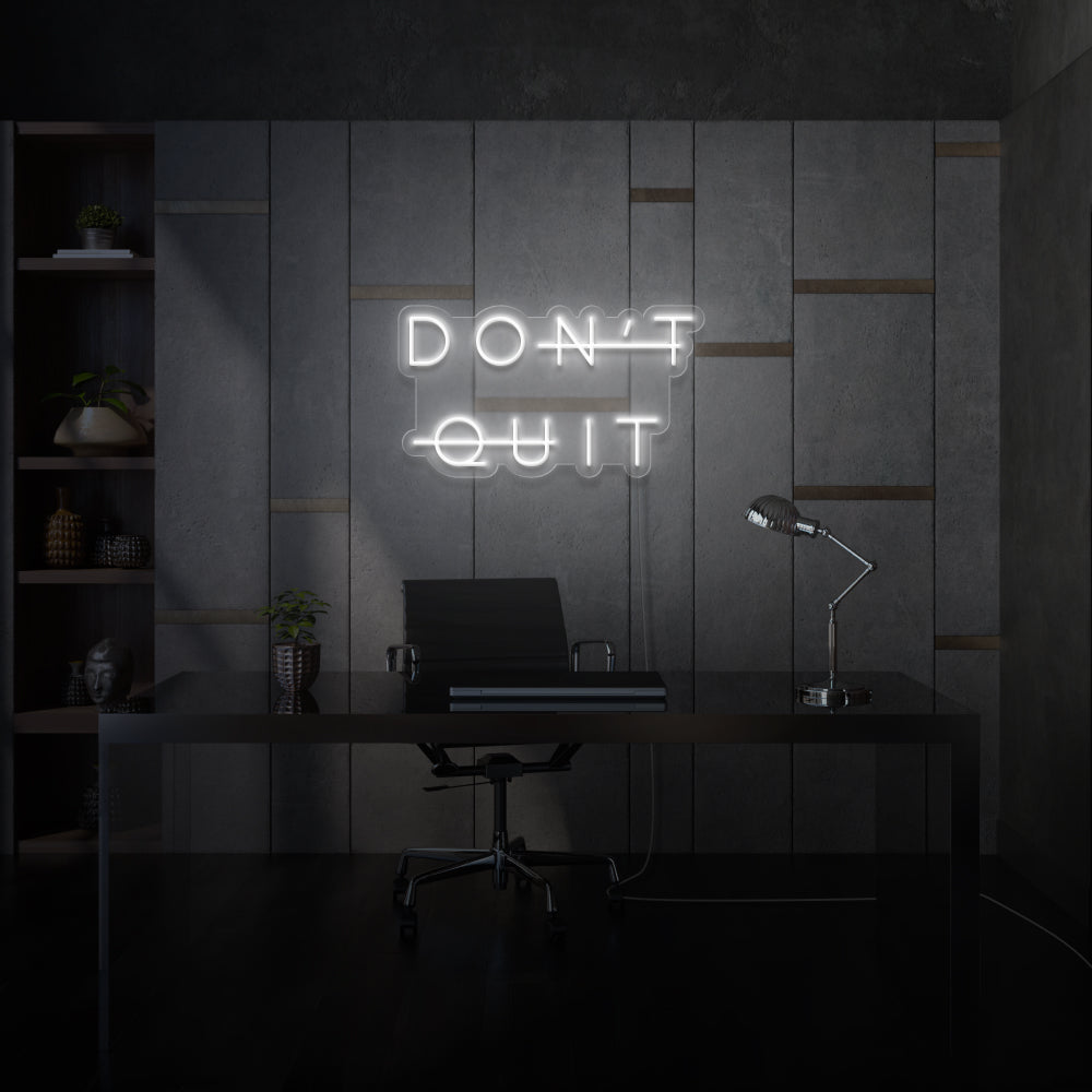 Don’t Quit Customized Neon LED Sign