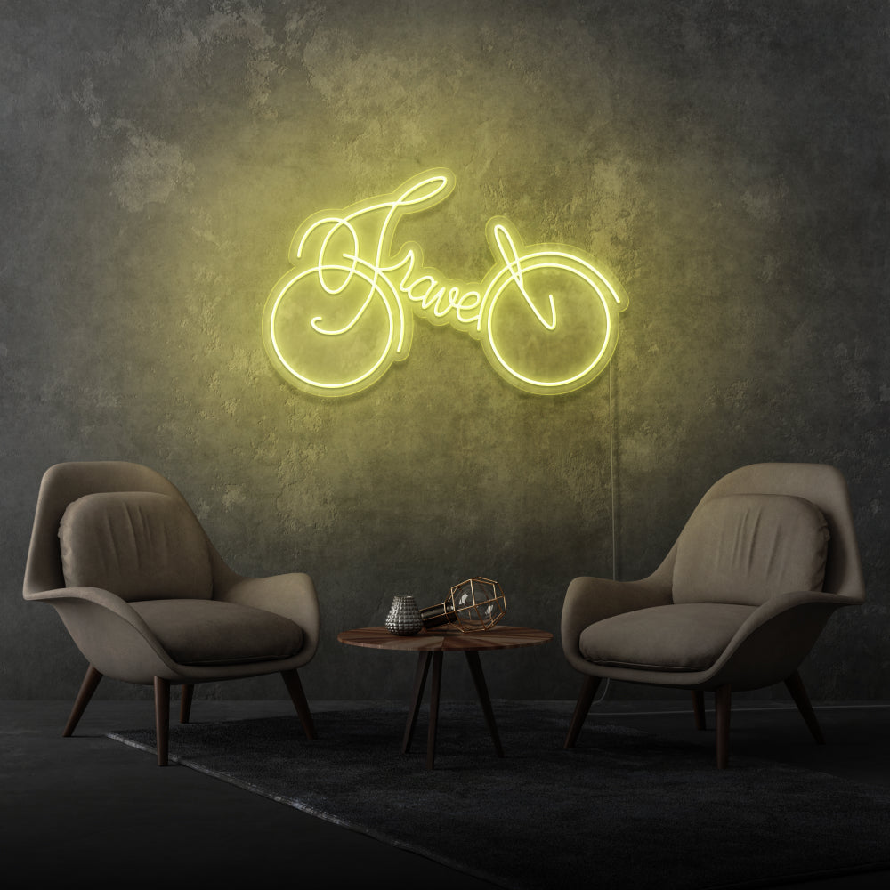 Travel Bike Customized Neon Lighting